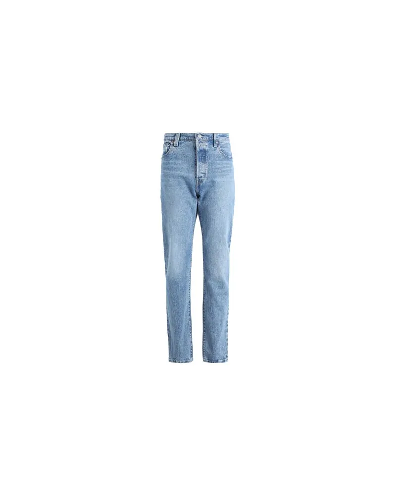 Levi's 501® JEANS FOR WOMEN LIGHT INDIGO - WORN IN  - HOSEN & RÖCKE - Jeanshosenauf YOOX.COM Blau