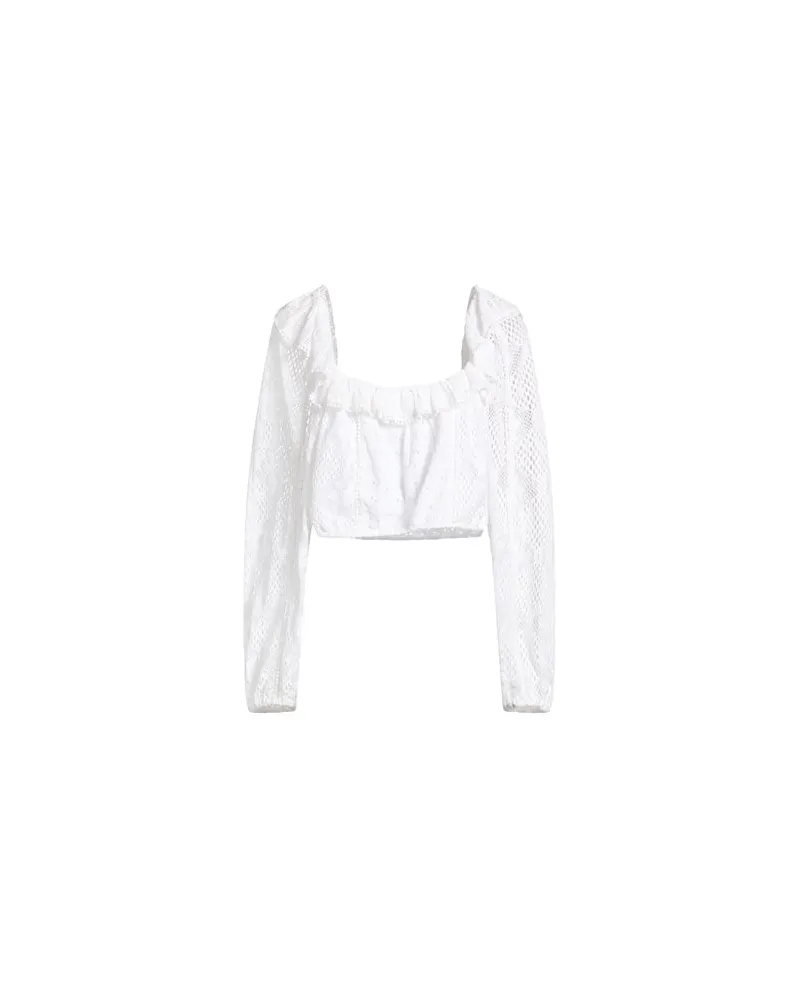 LoveShackFancy TOPS - Topsauf YOOX.COM Weiß