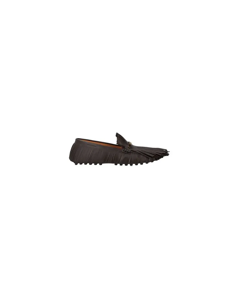 TOD'S SCHUHE - Mokassinsauf YOOX.COM Schokobraun