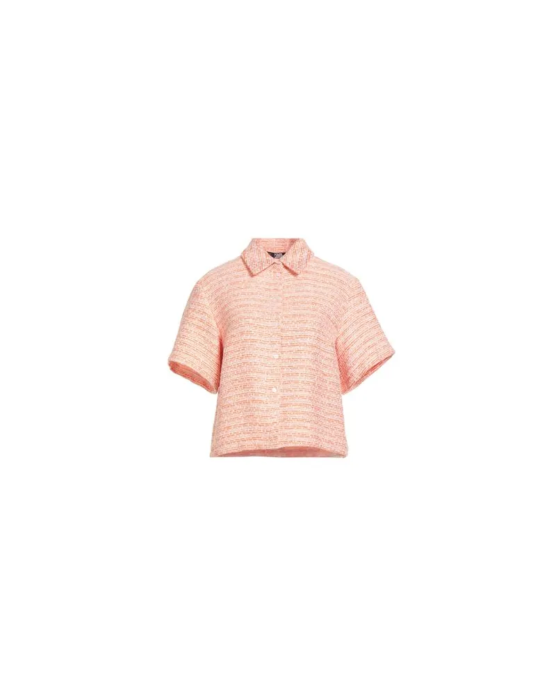 Karl Lagerfeld TOPS - Hemdenauf YOOX.COM Orange