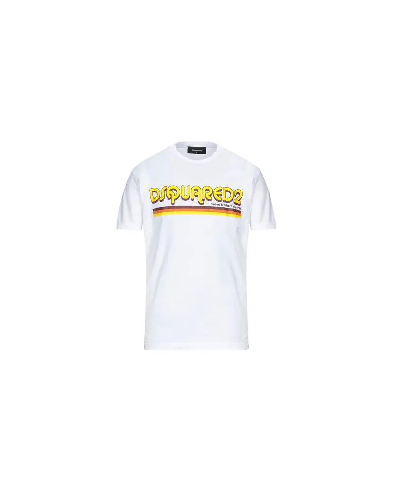 Dsquared2 TOPS - T-shirtsauf YOOX.COM Weiß