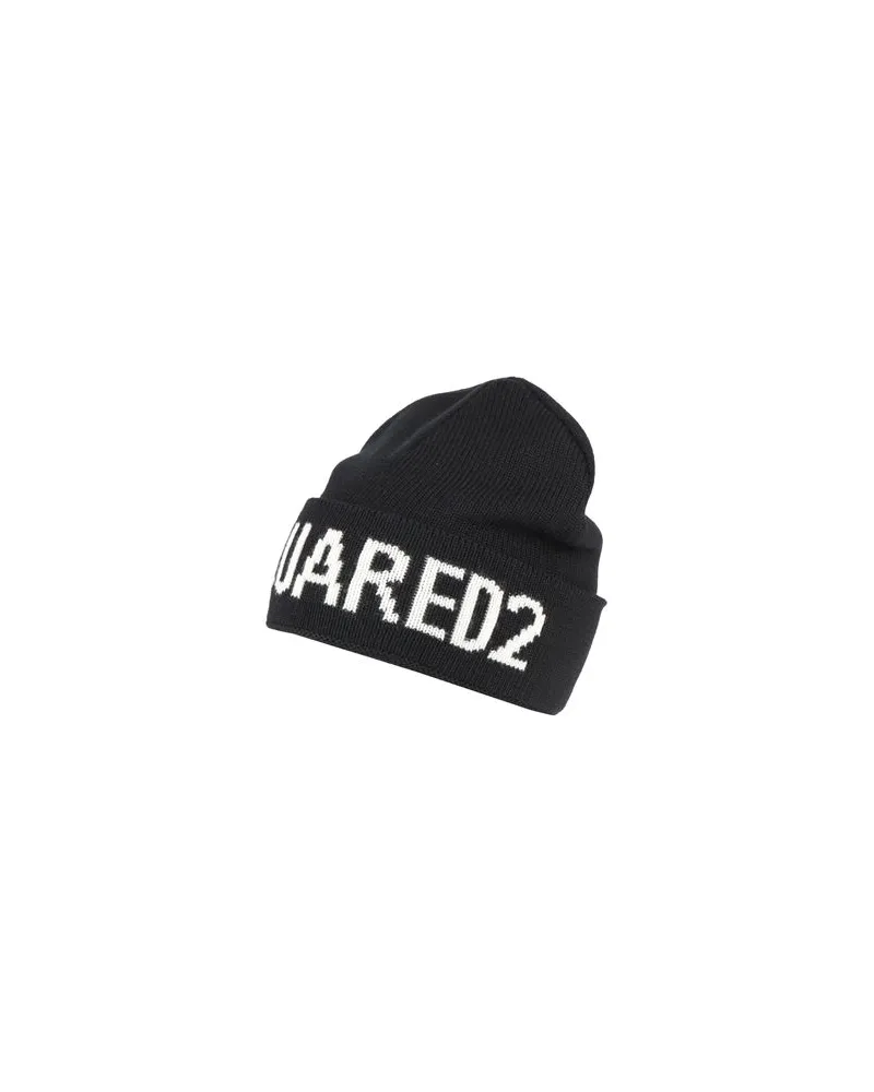 Dsquared2 ACCESSOIRES - Mützen & Hüteauf YOOX.COM Schwarz