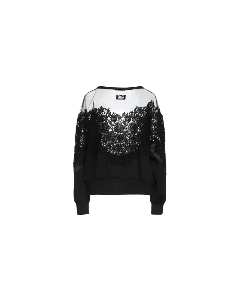 Dolce & Gabbana TOPS - Sweatshirtsauf YOOX.COM Schwarz