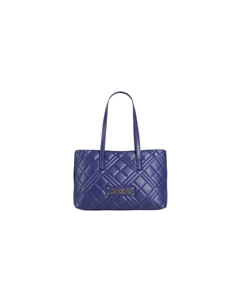 Moschino TASCHEN - Schultertaschenauf YOOX.COM Marineblau