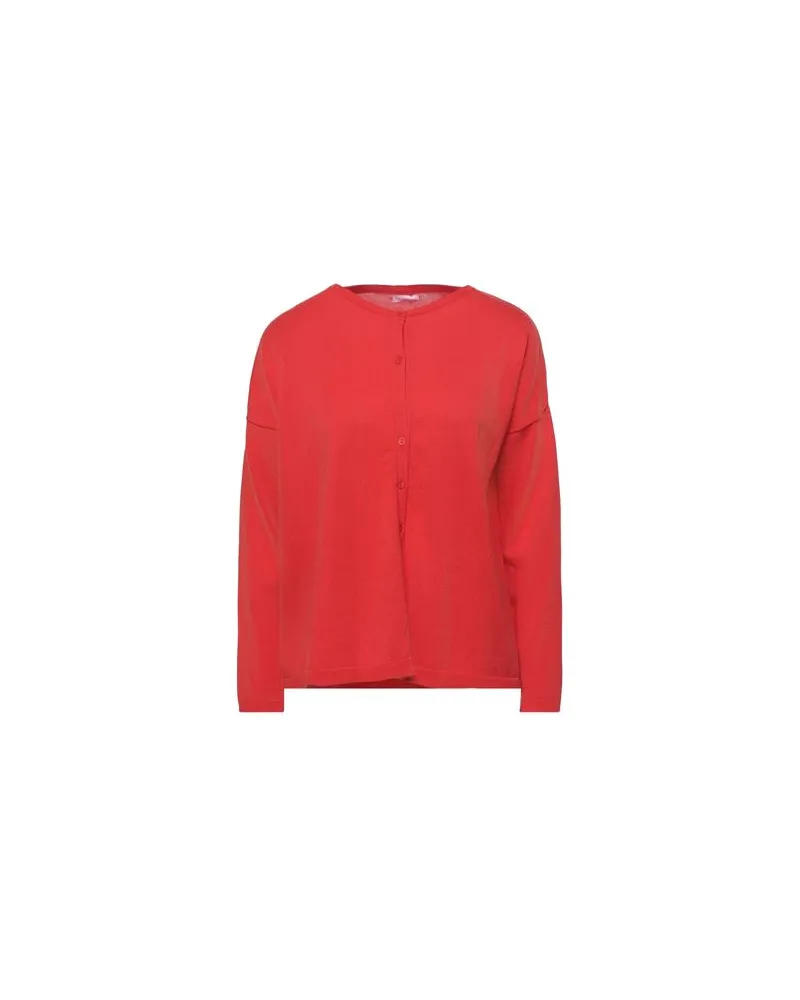 ROSSOPURO STRICKWAREN - Strickjackenauf YOOX.COM Rot
