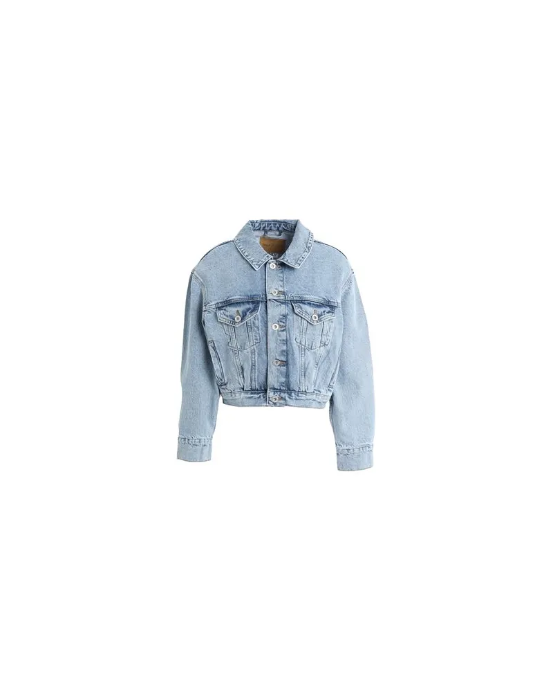 only JACKEN & MÄNTEL - Jeansjacken/Mäntelauf YOOX.COM Blau