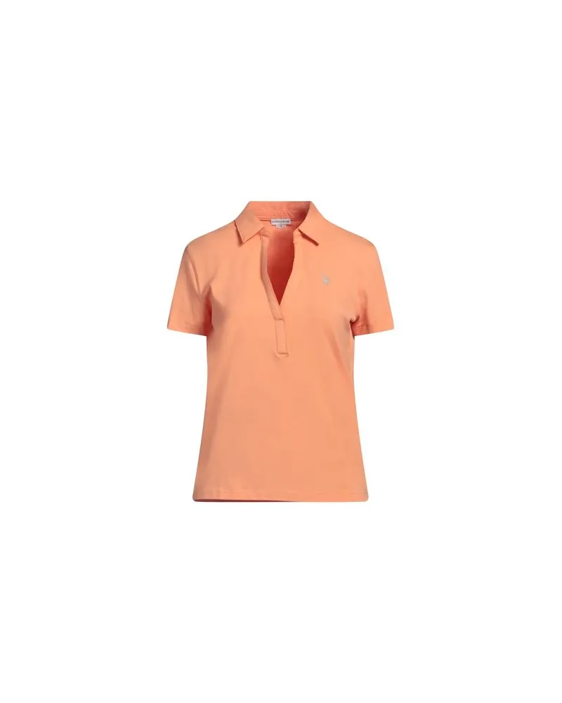 U.S. Polo Assn.  TOPS - Poloshirtsauf YOOX.COM Pfirsich
