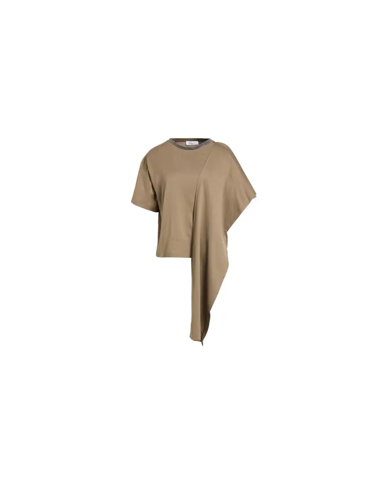 Fabiana Filippi TOPS - T-shirtsauf YOOX.COM Khaki