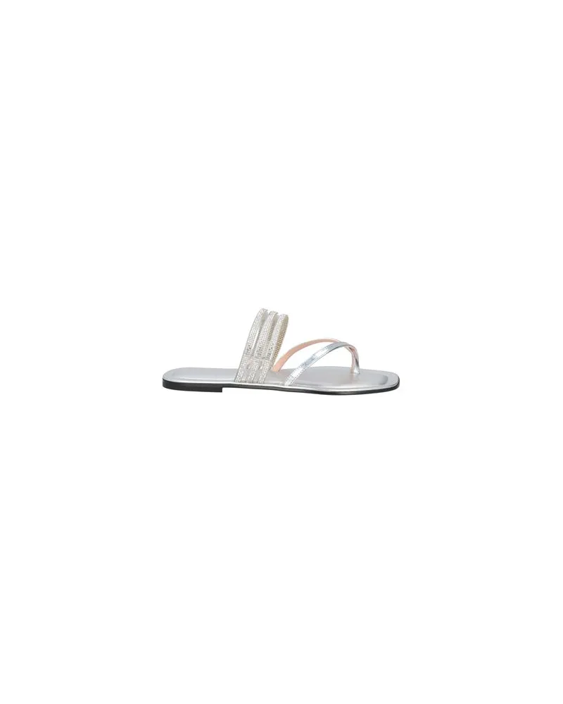 Pollini SCHUHE - Zehentrennerauf YOOX.COM Silber