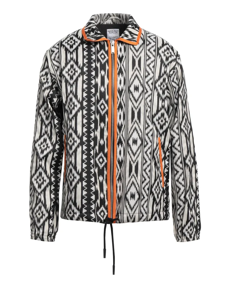 Marcelo Burlon | County of Milan Jacke & Anorak Elfenbein