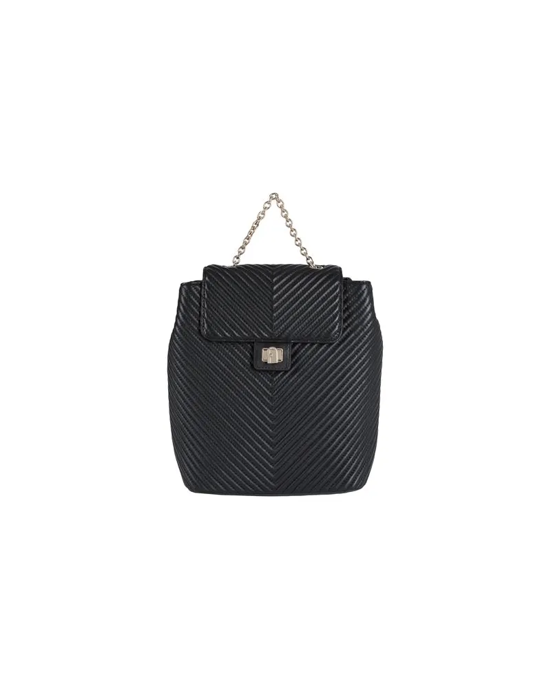 Furla POP STAR MINI BACKPACK  - TASCHEN - Rucksäckeauf YOOX.COM Schwarz