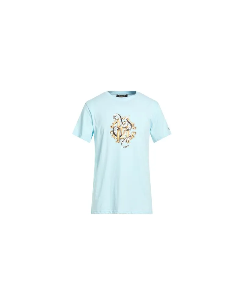 Roberto Cavalli TOPS - T-shirtsauf YOOX.COM Himmelblau