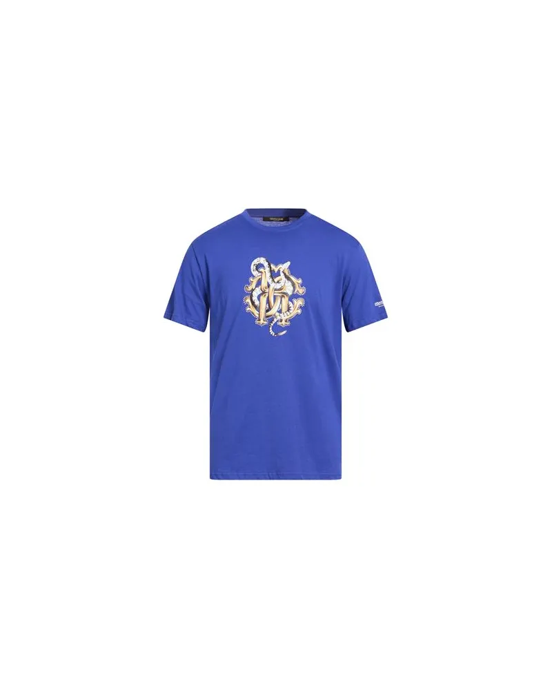 Roberto Cavalli TOPS - T-shirtsauf YOOX.COM Blau