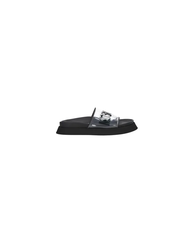 Moschino SCHUHE - Sandalenauf YOOX.COM Schwarz