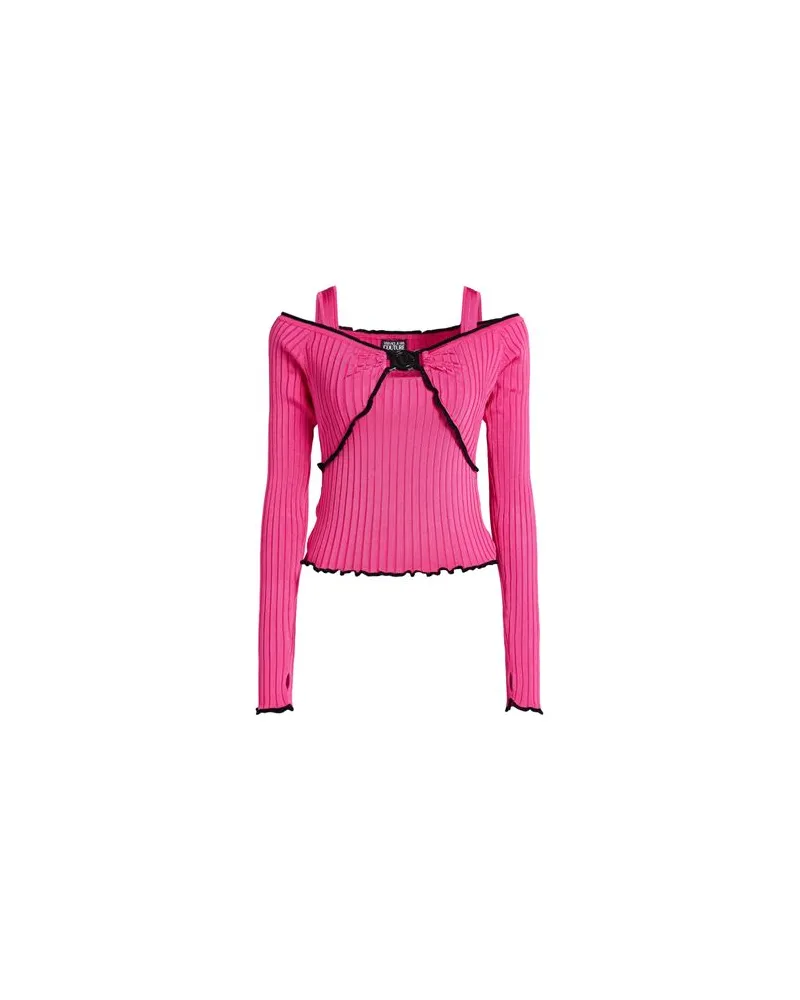 Versace Jeans STRICKWAREN - Pulloverauf YOOX.COM Fuchsia