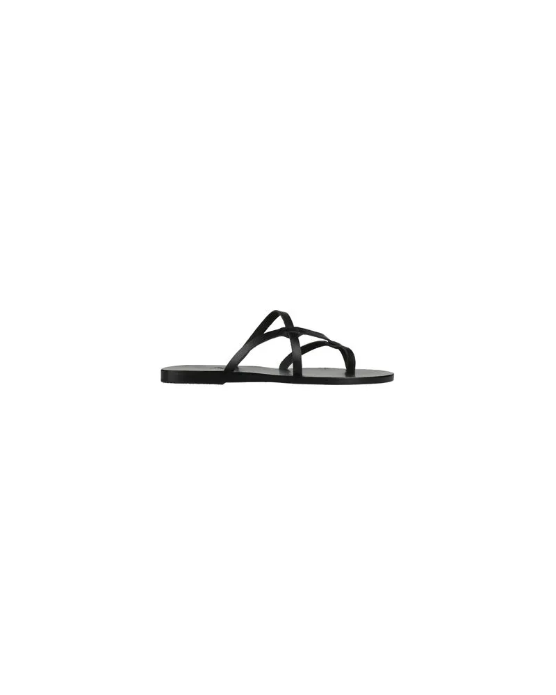 Ancient Greek Sandals SCHUHE - Zehentrennerauf YOOX.COM Schwarz