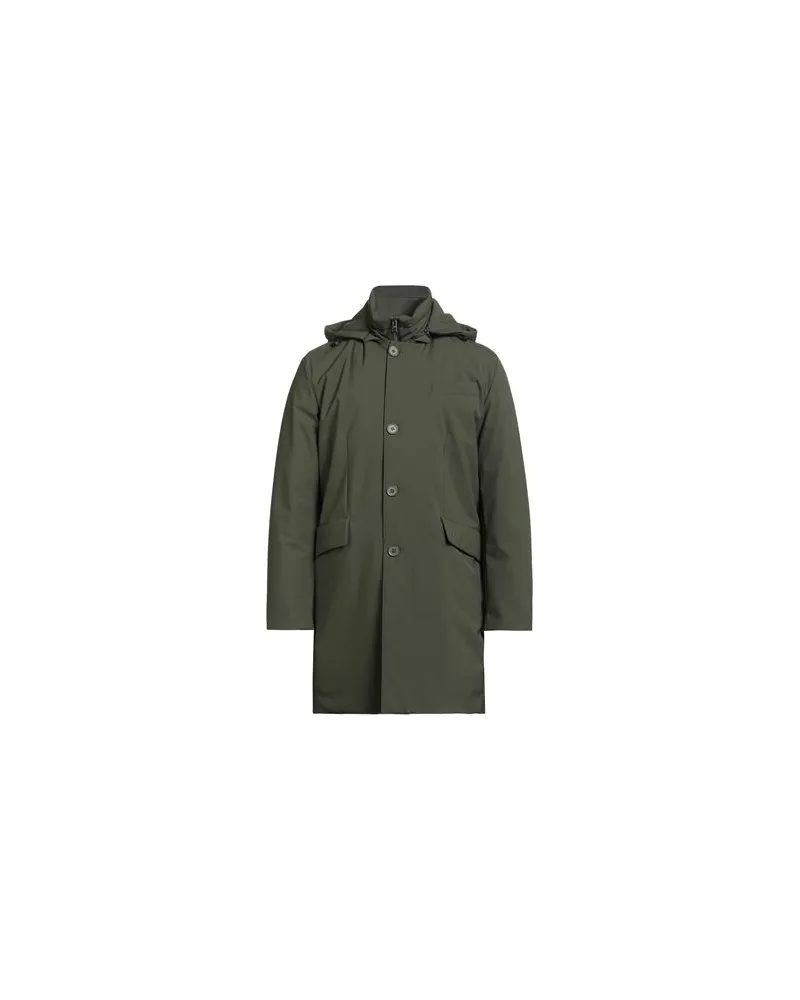 AT.P.CO JACKEN & MÄNTEL - Mäntelauf YOOX.COM Militärgrün