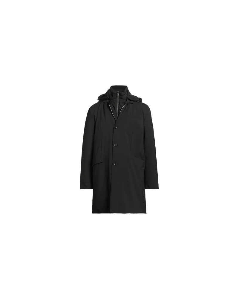AT.P.CO JACKEN & MÄNTEL - Mäntelauf YOOX.COM Schwarz