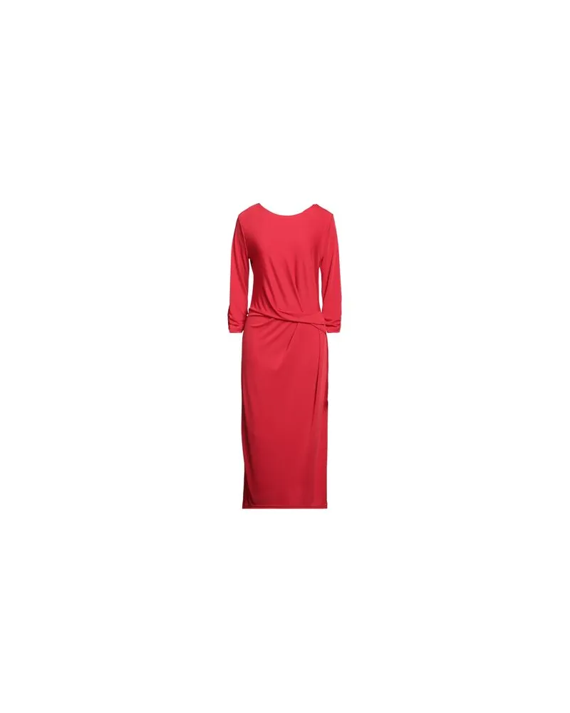 Gai Mattiolo KLEIDER - Midi-Kleiderauf YOOX.COM Rot