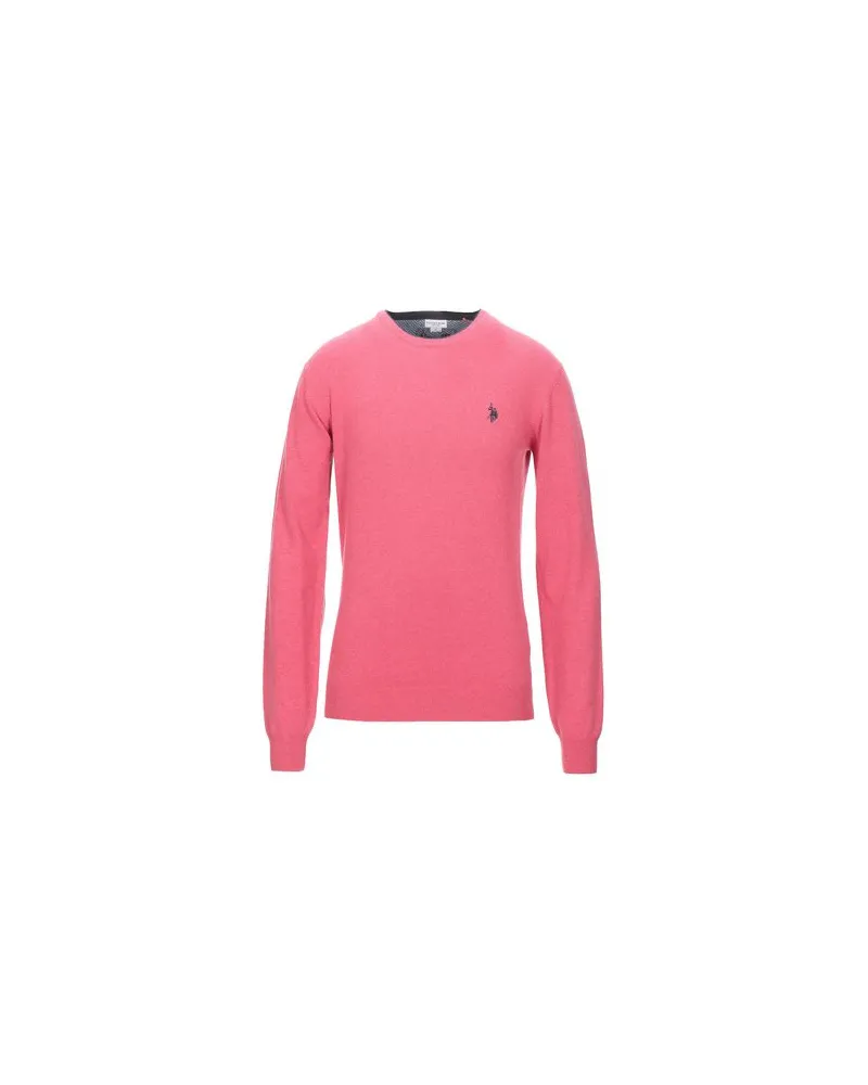 U.S. Polo Assn.  U POLO ASSN. - STRICKWAREN - Pulloverauf YOOX.COM Fuchsia