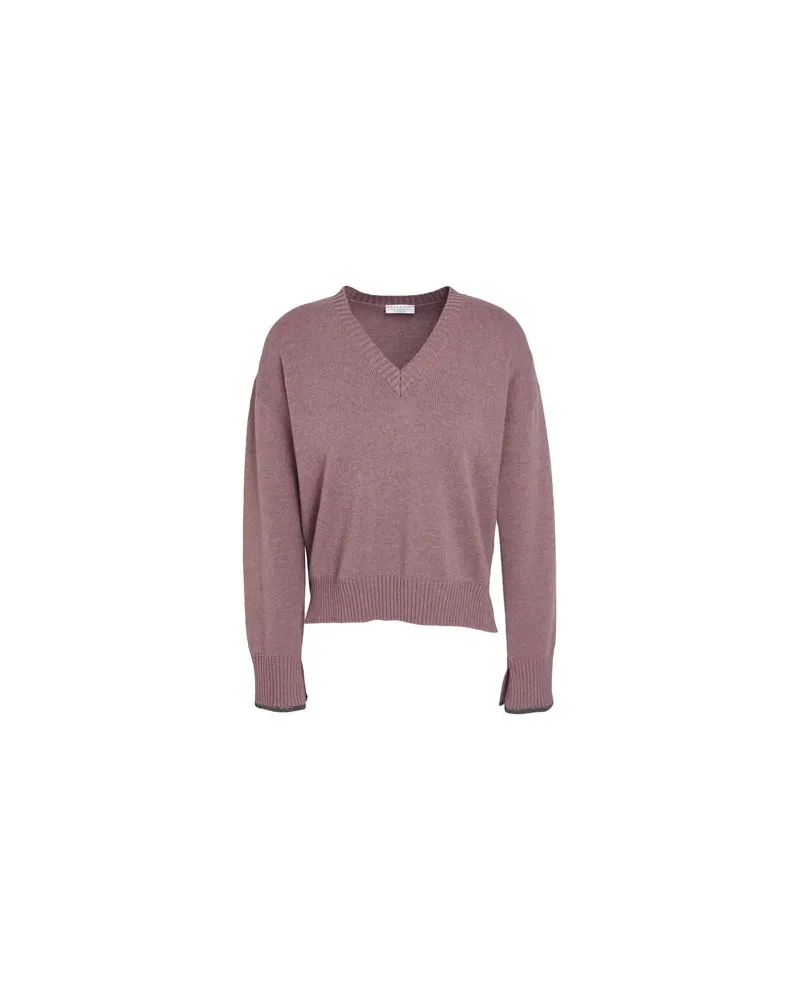Brunello Cucinelli STRICKWAREN - Pulloverauf YOOX.COM Malve