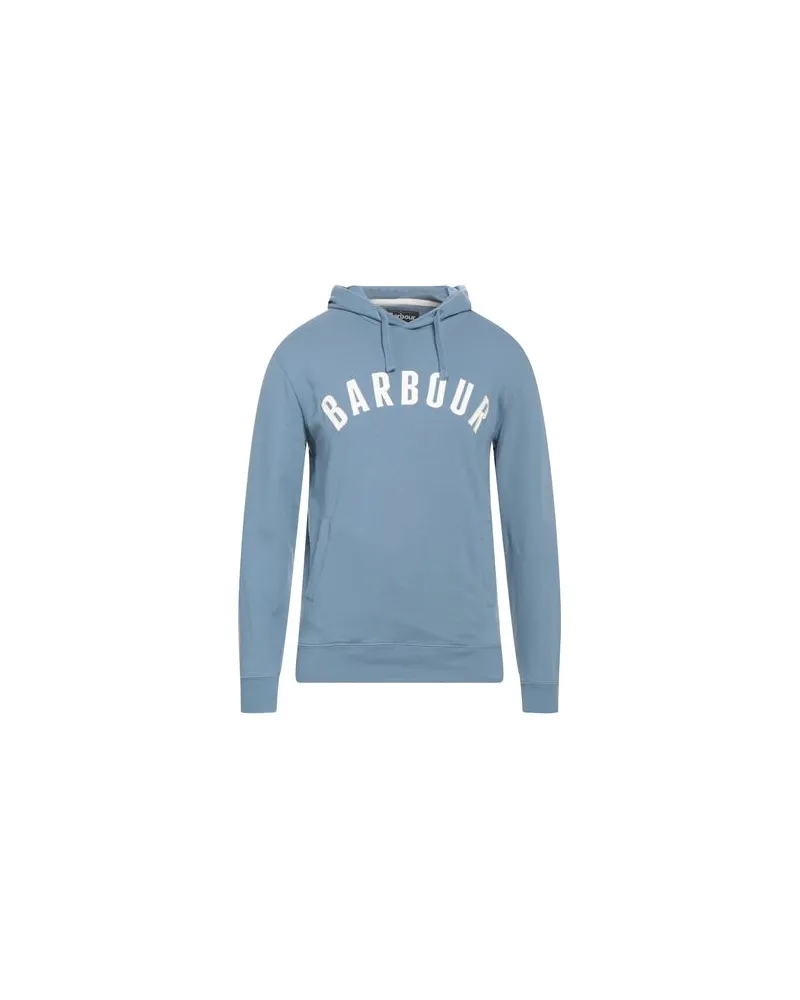 Barbour TOPS - Sweatshirtsauf YOOX.COM Taubenblau