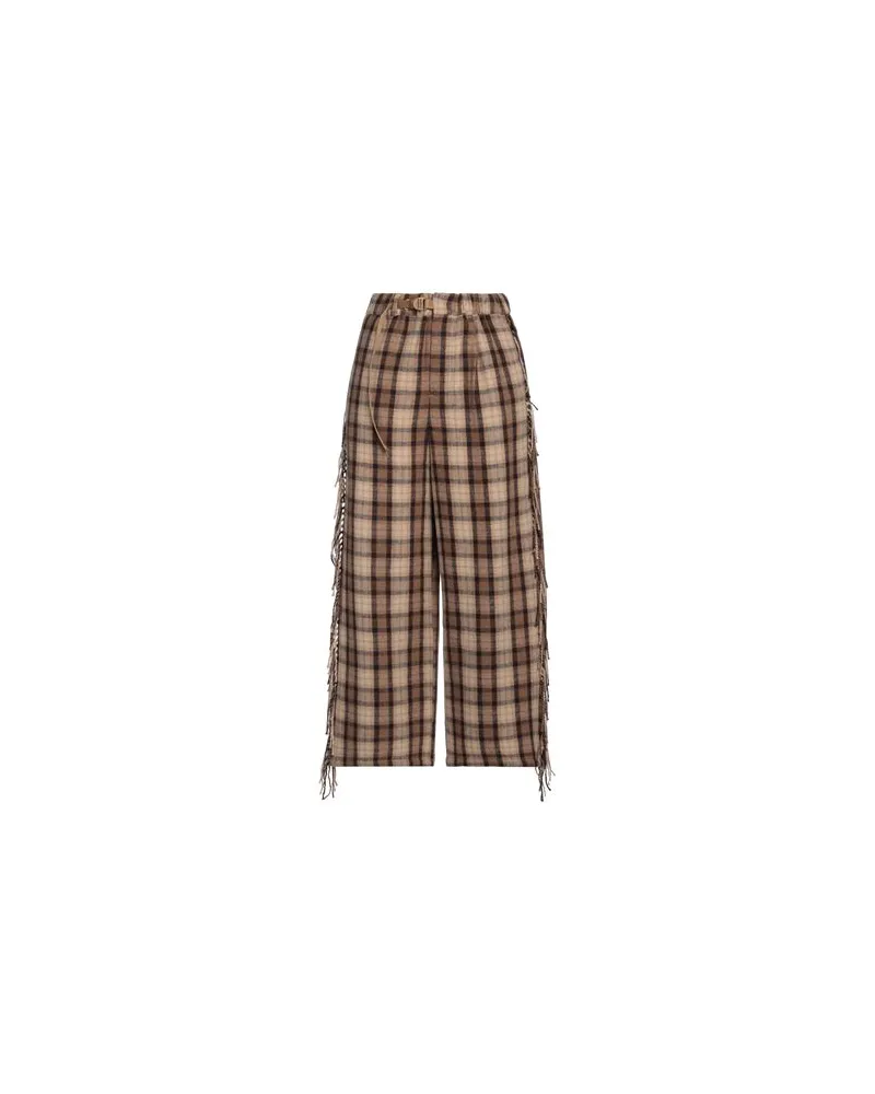 PLAN C HOSEN & RÖCKE - Hosenauf YOOX.COM Beige