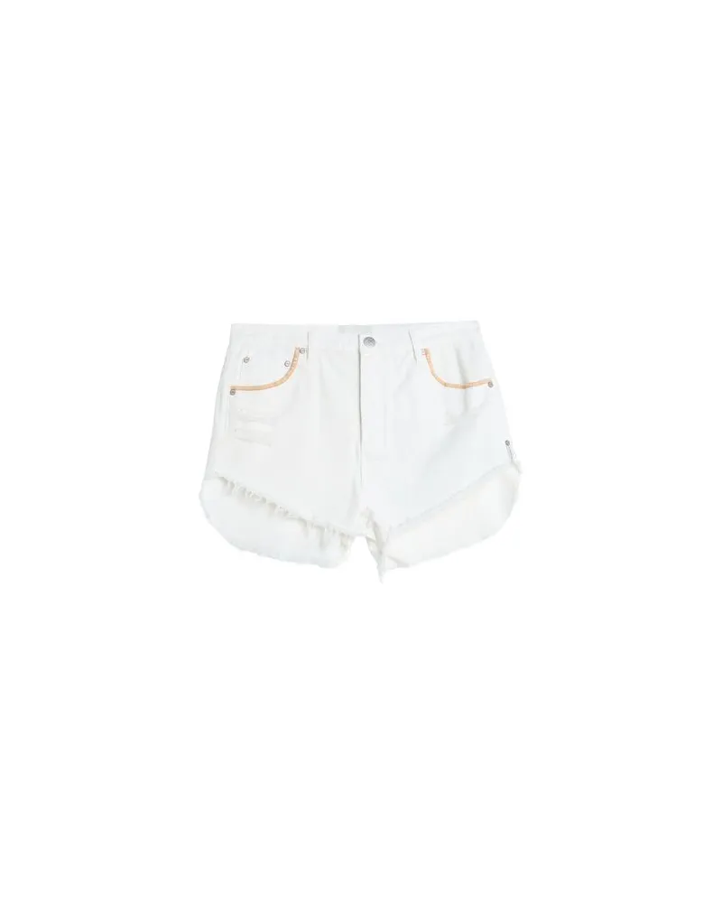 One Teaspoon HOSEN & RÖCKE - Jeansshortsauf YOOX.COM Weiß
