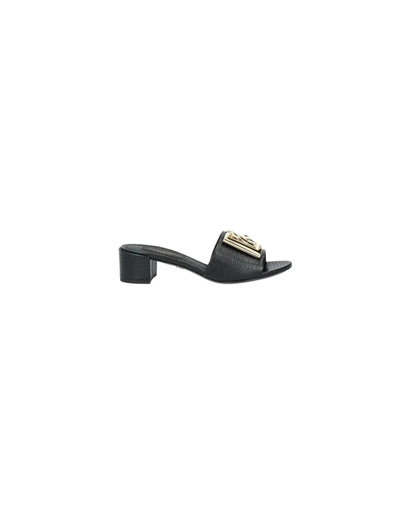 Dolce & Gabbana EXCLUSIVE - SCHUHE - Sandalenauf YOOX.COM Schwarz