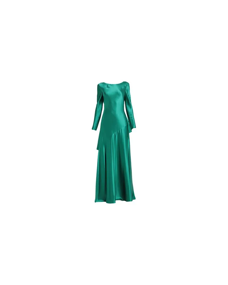 Alberta Ferretti KLEIDER - Maxi-Kleiderauf YOOX.COM Smaragdgrün