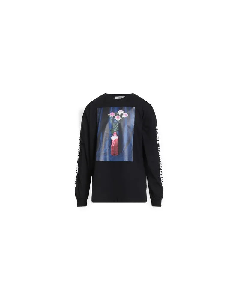 MSGM TOPS - T-shirtsauf YOOX.COM Schwarz