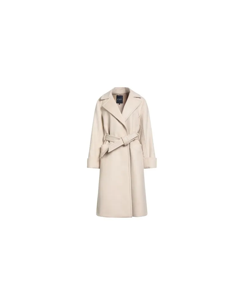 Fay JACKEN & MÄNTEL - Mäntelauf YOOX.COM Beige