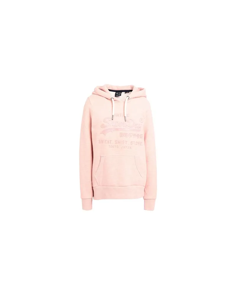 Superdry. TOPS - Sweatshirtsauf YOOX.COM Hellrosa