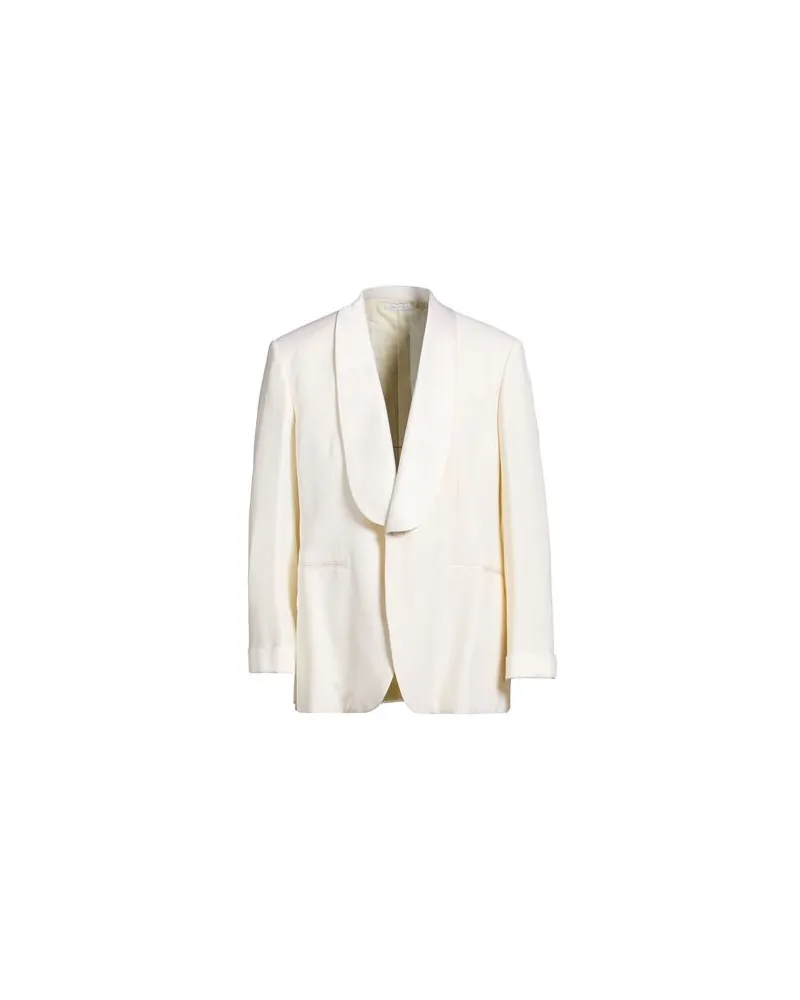 Brioni ANZÜGE und CO-ORDS - Blazersauf YOOX.COM Cremeweiß