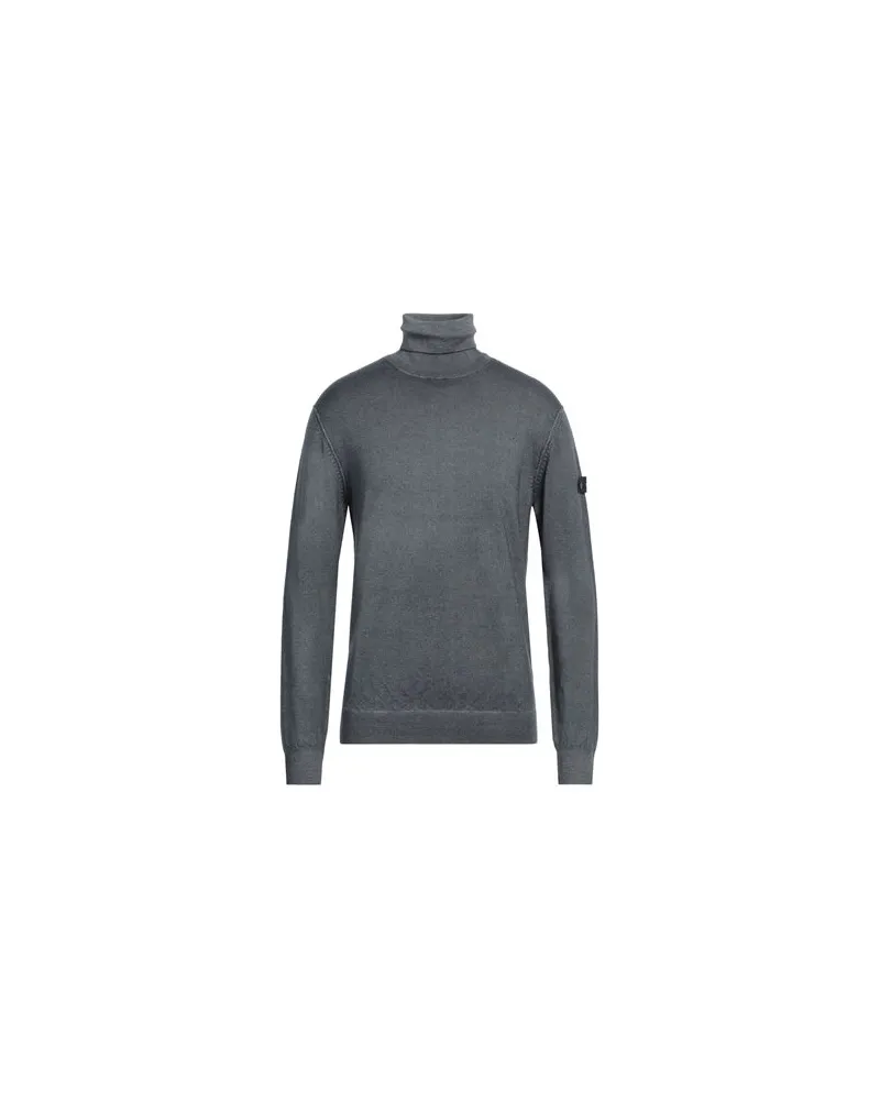 Peuterey STRICKWAREN - Rollkragenpulloverauf YOOX.COM Taubenblau