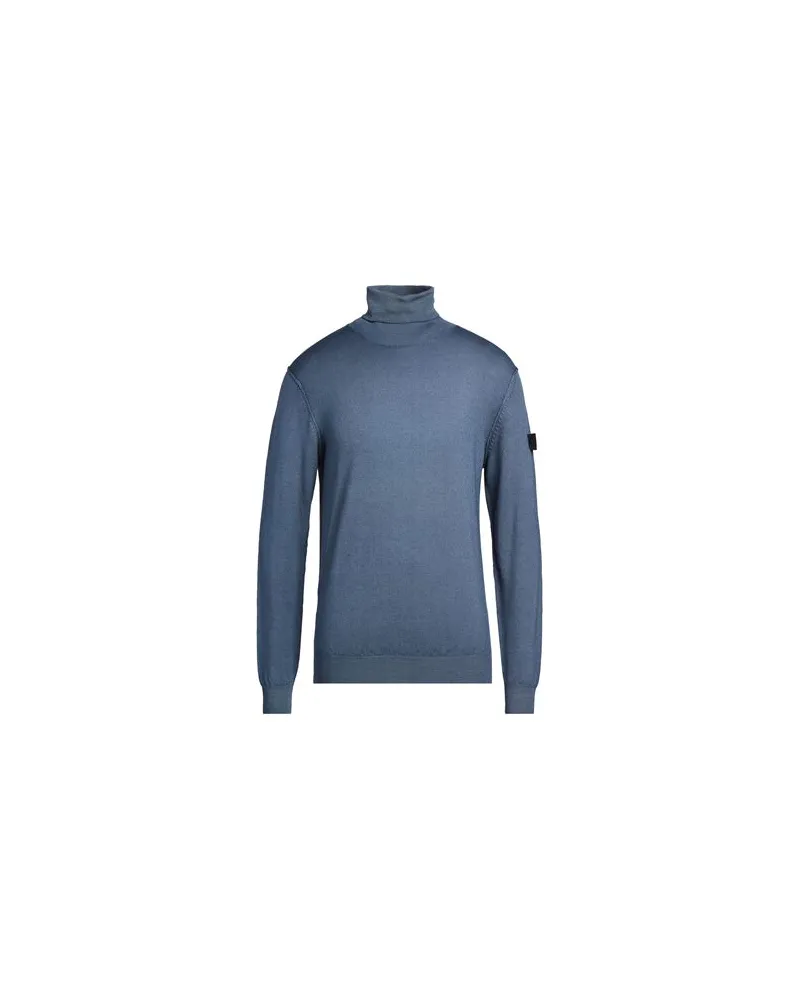 Peuterey STRICKWAREN - Rollkragenpulloverauf YOOX.COM Taubenblau