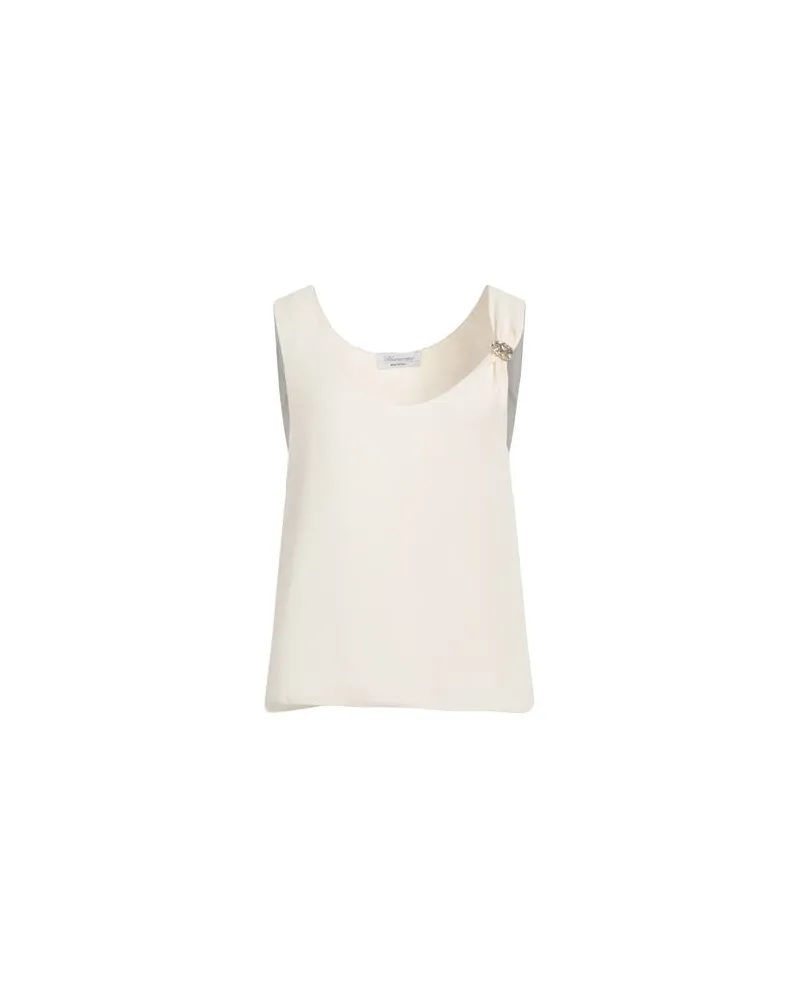 Blumarine TOPS - Topsauf YOOX.COM Cremeweiß