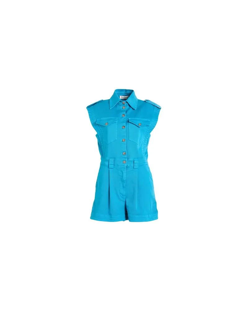 Weili Zheng OVERALLS - Playsuitsauf YOOX.COM Azurblau