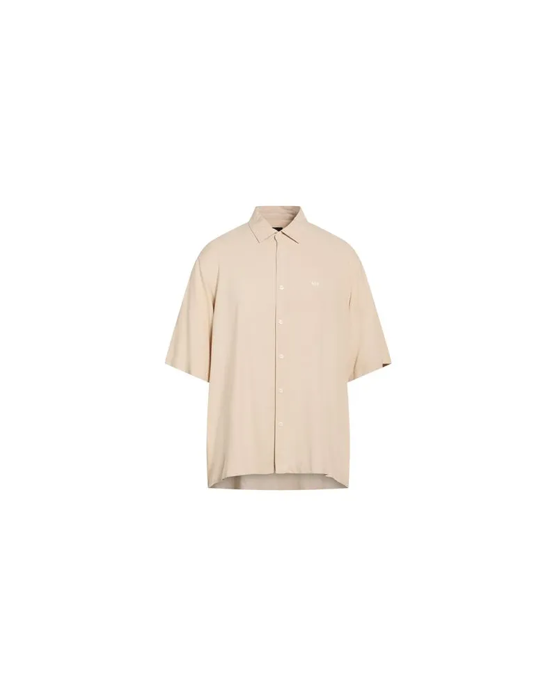 Armani Exchange TOPS - Hemdenauf YOOX.COM Beige
