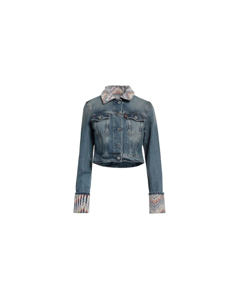 Missoni JACKEN & MÄNTEL - Jeansjacken/Mäntelauf YOOX.COM Blau