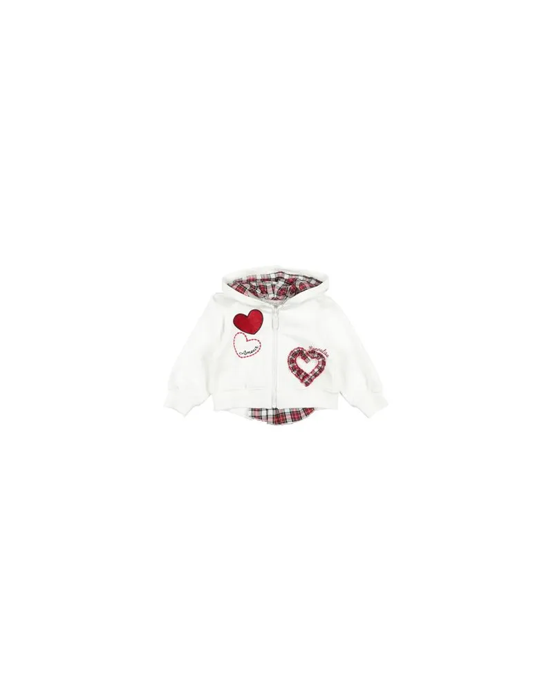 Monnalisa TOPS - Sweatshirtsauf YOOX.COM Weiß