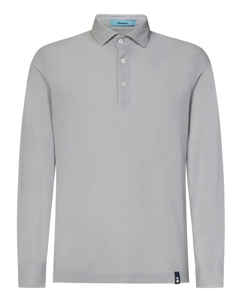 Drumohr  Poloshirt Grau