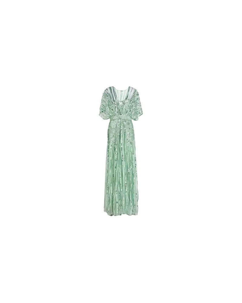 Elie Saab KLEIDER - Maxi-Kleiderauf YOOX.COM Säuregrün