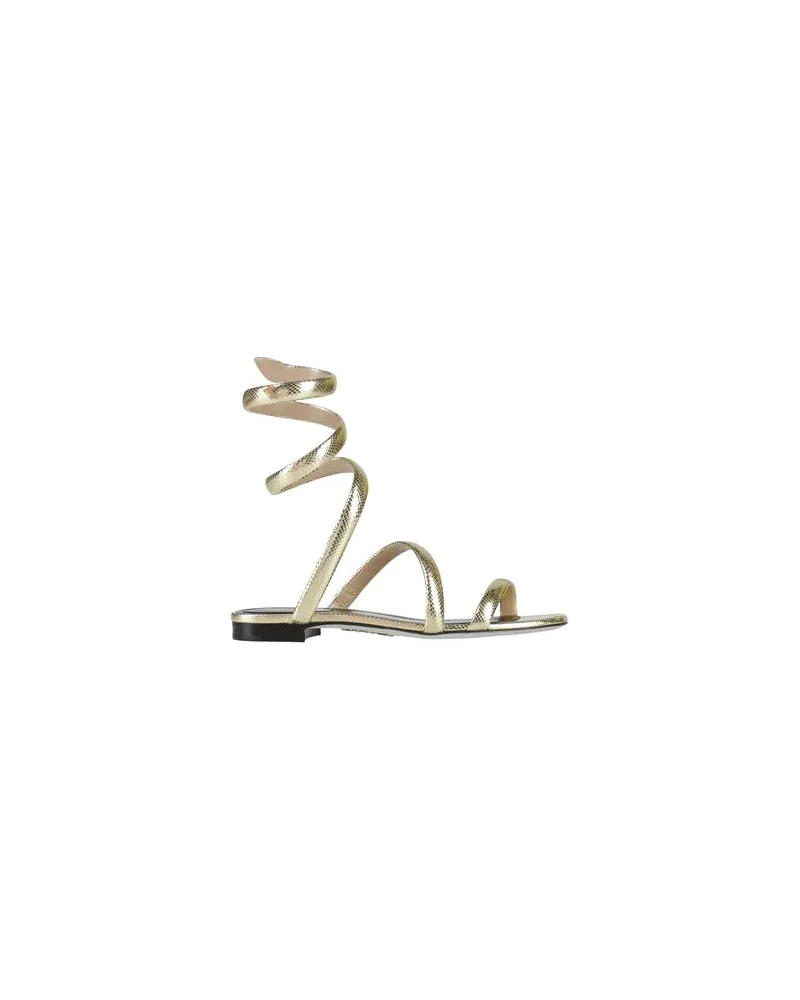 René Caovilla SCHUHE - Sandalenauf YOOX.COM Gold
