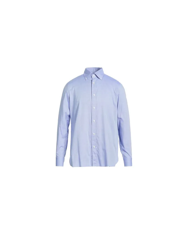 Giampaolo Viozzi TOPS - Hemdenauf YOOX.COM Azurblau