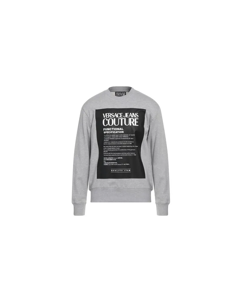Versace Jeans TOPS - Sweatshirtsauf YOOX.COM Grau
