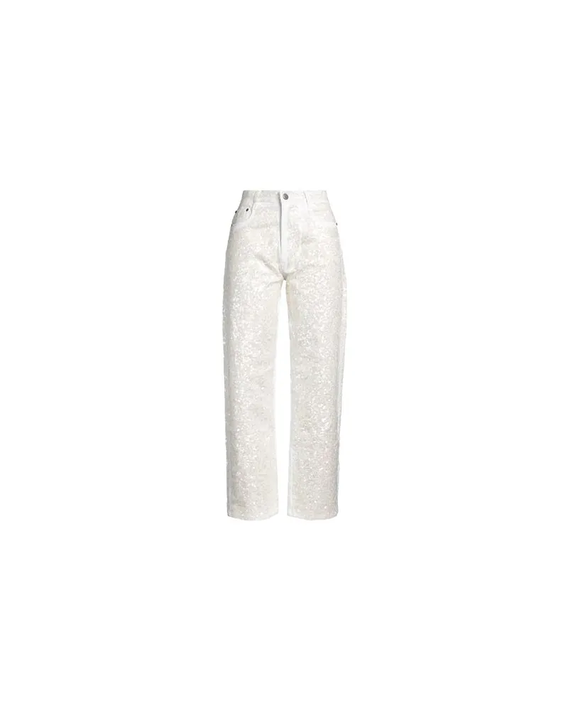 P.A.R.O.S.H. HOSEN & RÖCKE - Hosenauf YOOX.COM Cremeweiß
