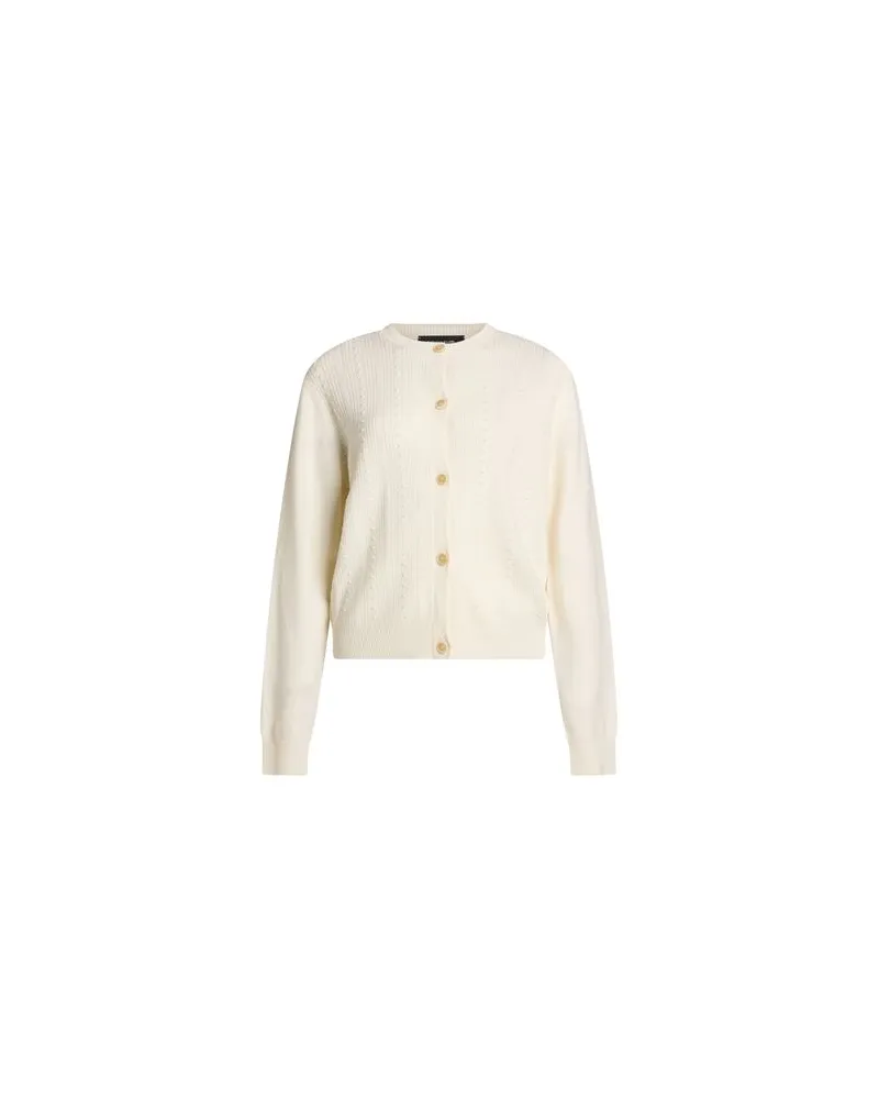 Fabiana Filippi STRICKWAREN - Strickjackenauf YOOX.COM Elfenbein