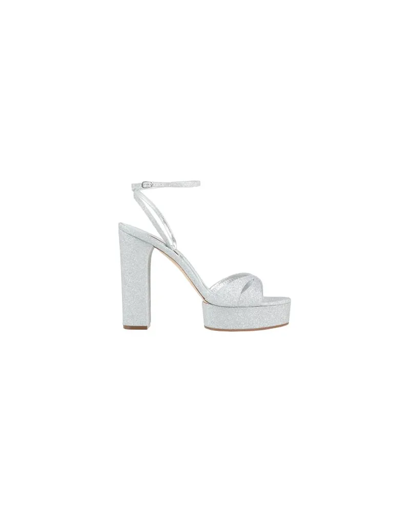 Casadei SCHUHE - Sandalenauf YOOX.COM Silber