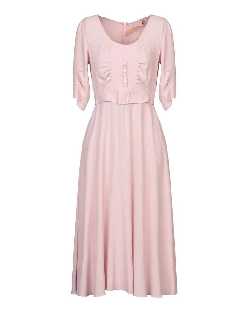 N° 21 Midi-Kleid Rosa